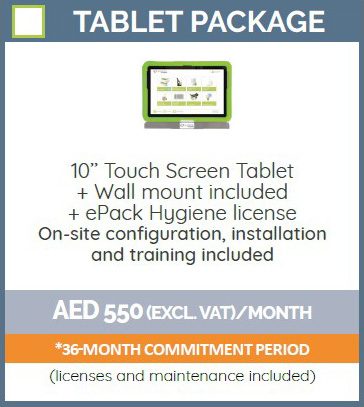 tablet package